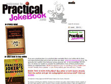 Tablet Screenshot of practicaljokebook.com
